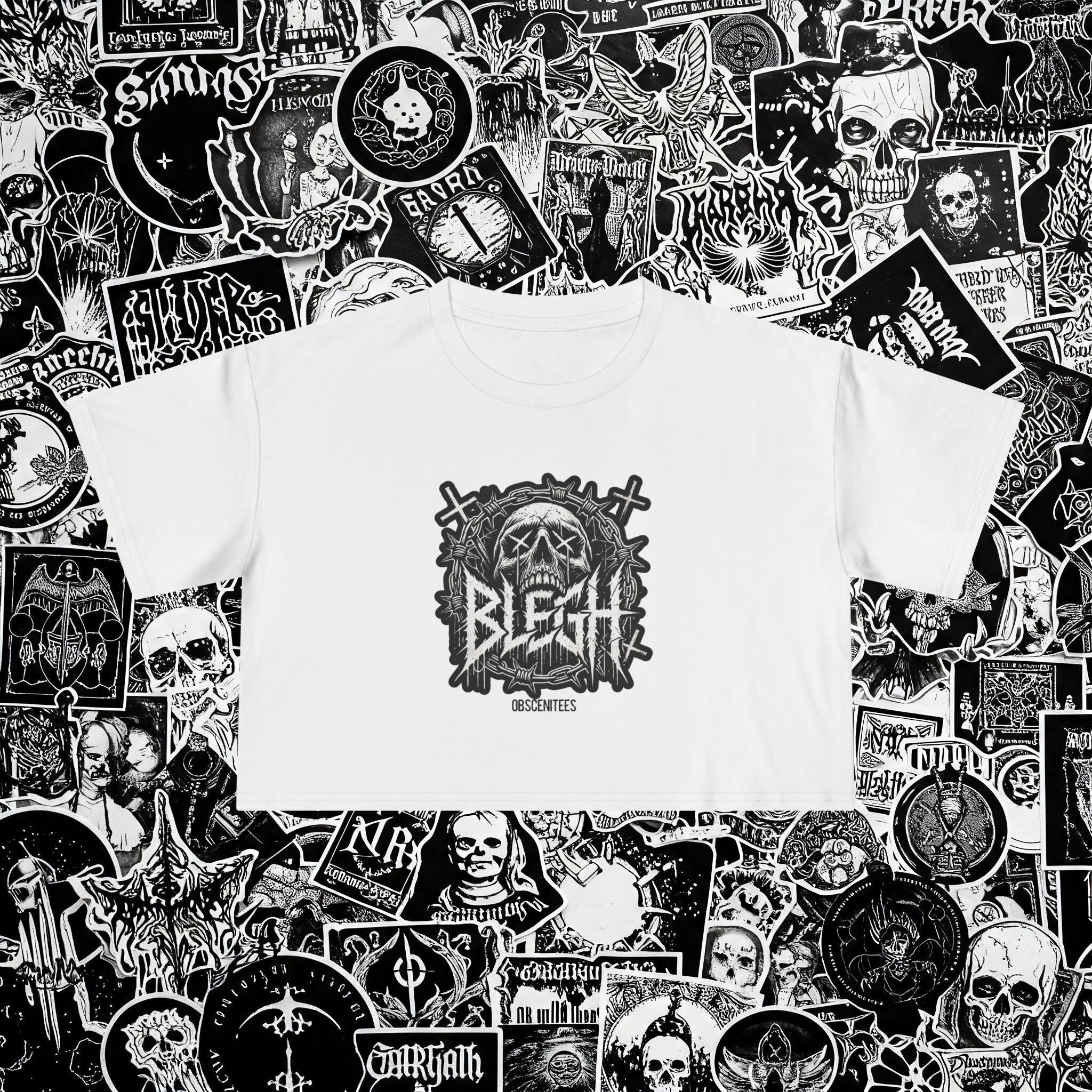 BLEGH CROP TEE