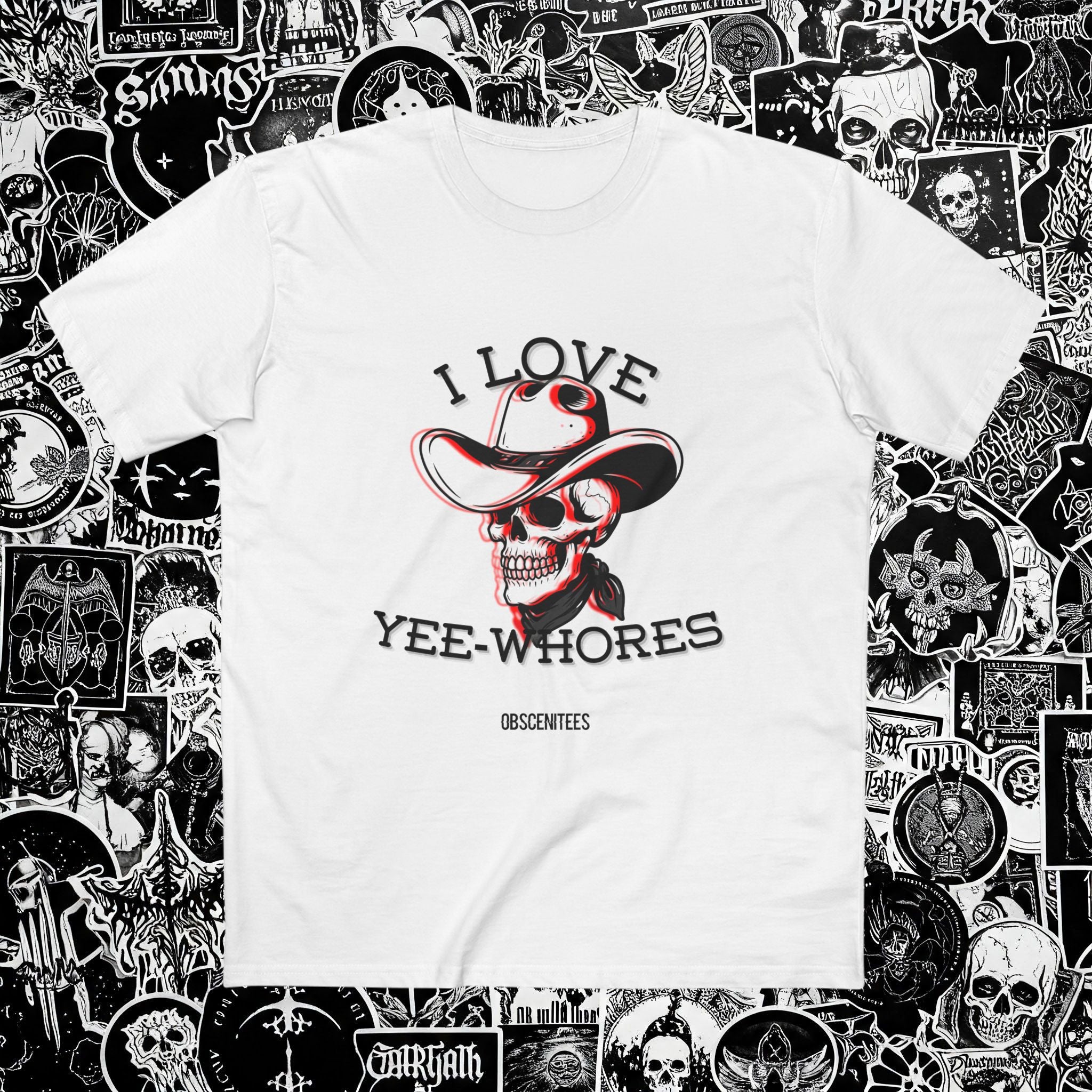 I LOVE YEE-WHORES TEE
