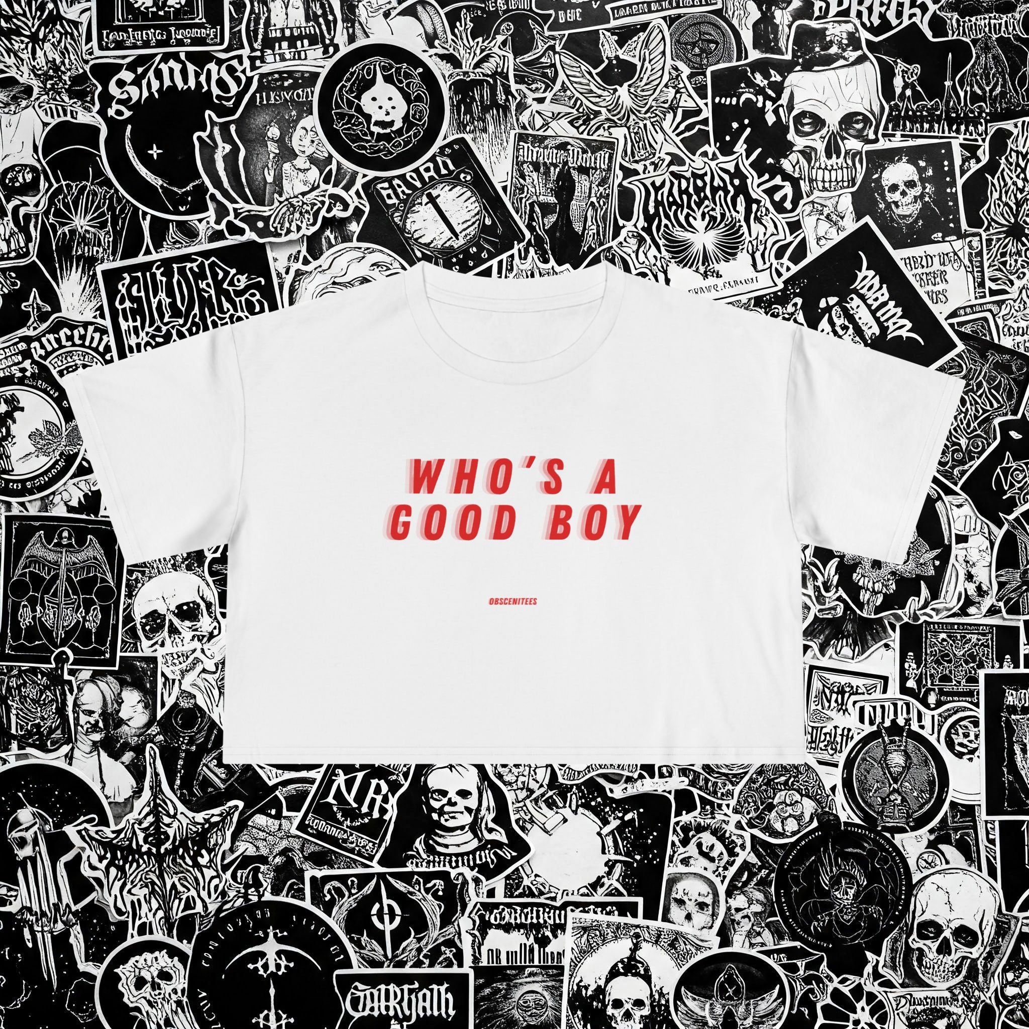 GOOD BOY CROP TEE