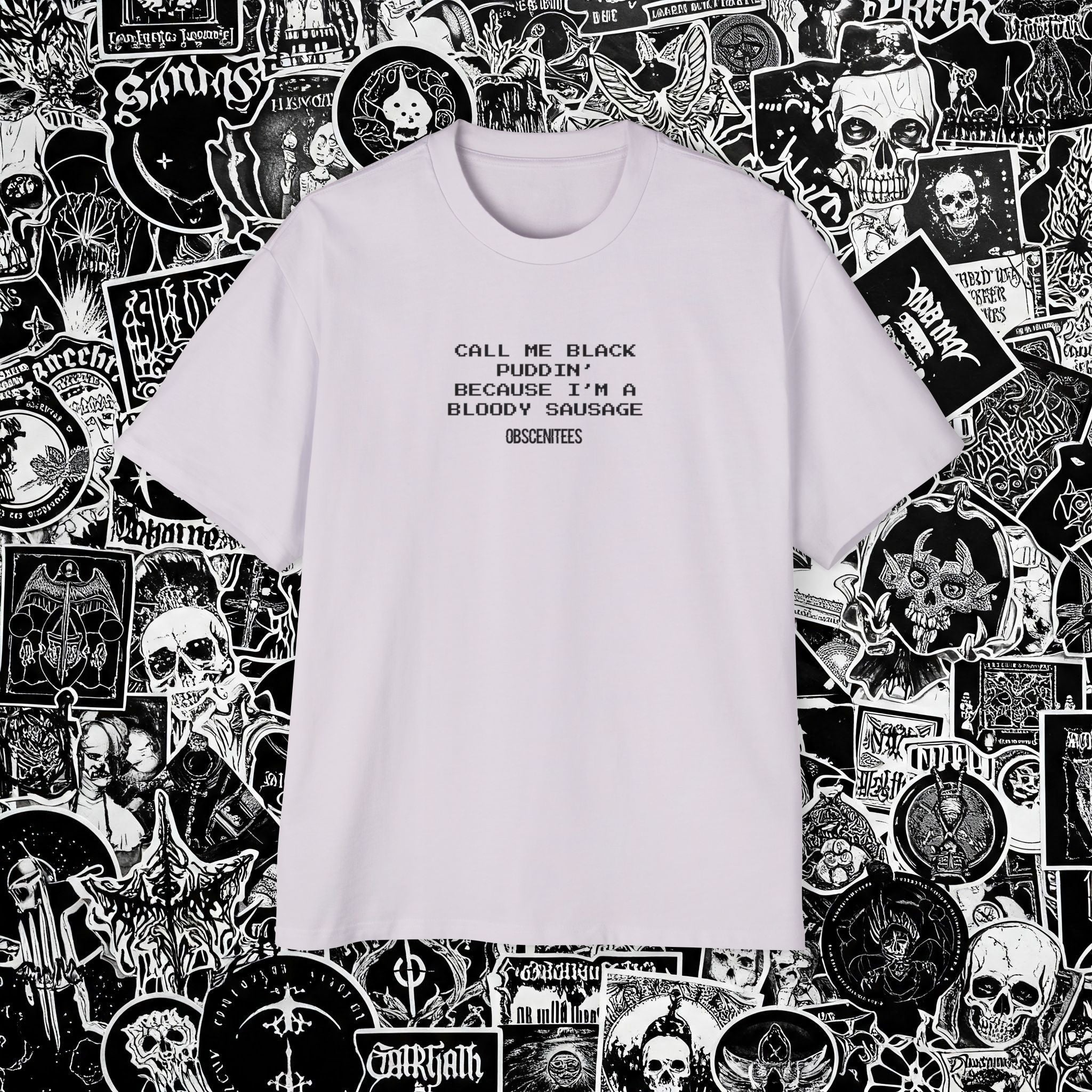 BLACK PUDDIN' OVERSIZED TEE
