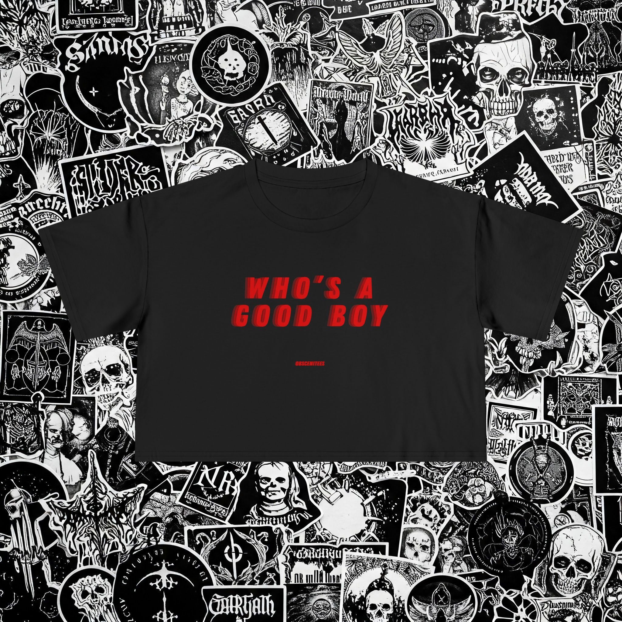 GOOD BOY CROP TEE