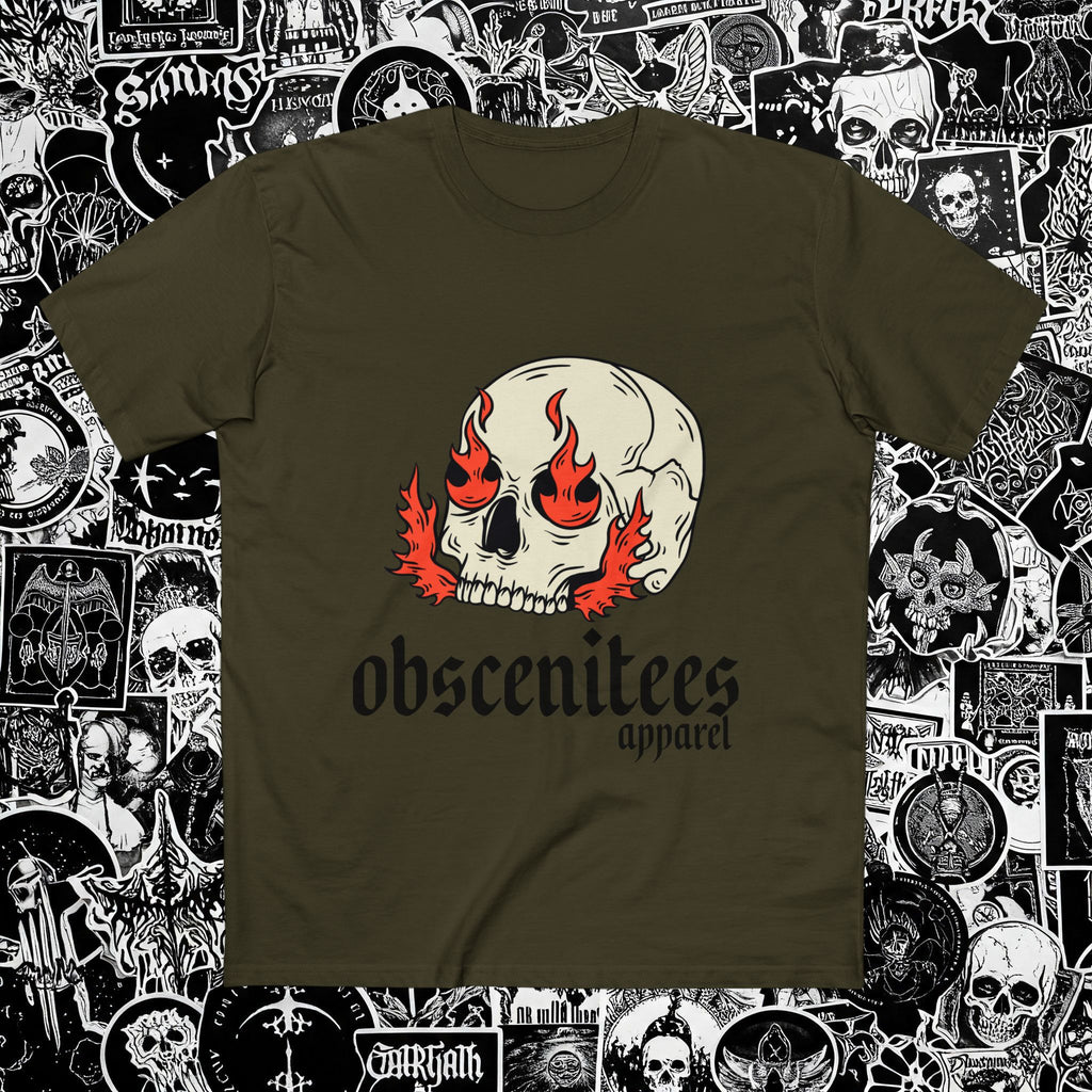 FLAMESKULL TEE