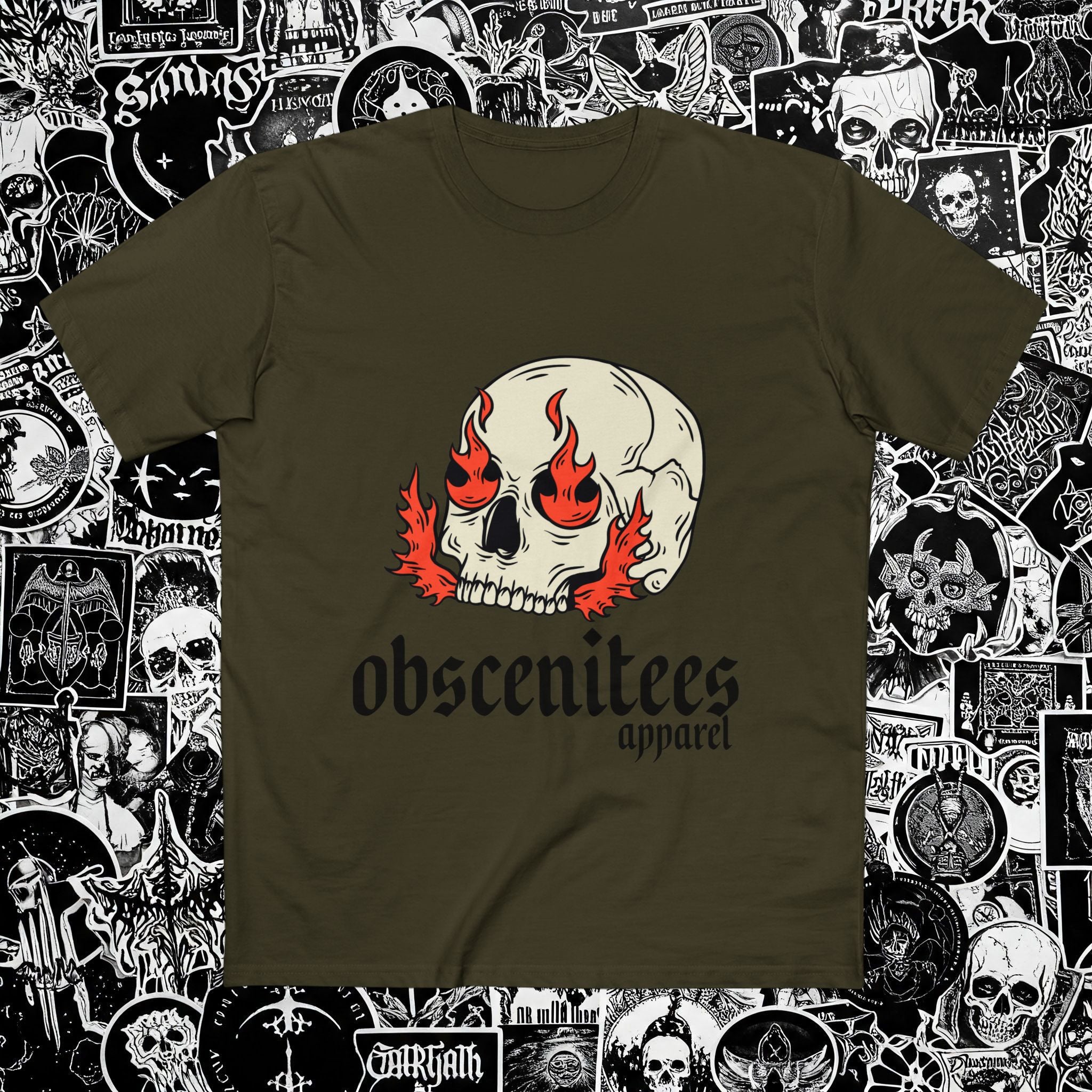 FLAMESKULL TEE