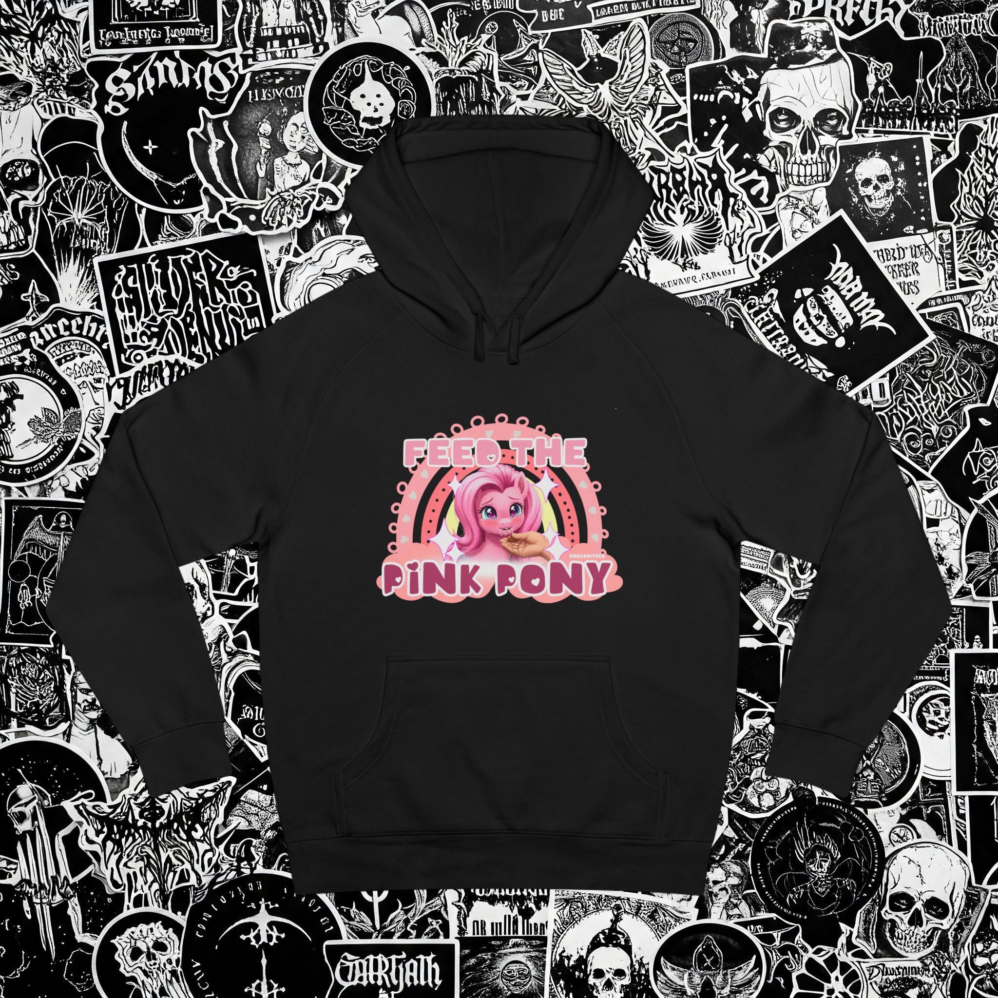 PINK PONY HOODIE