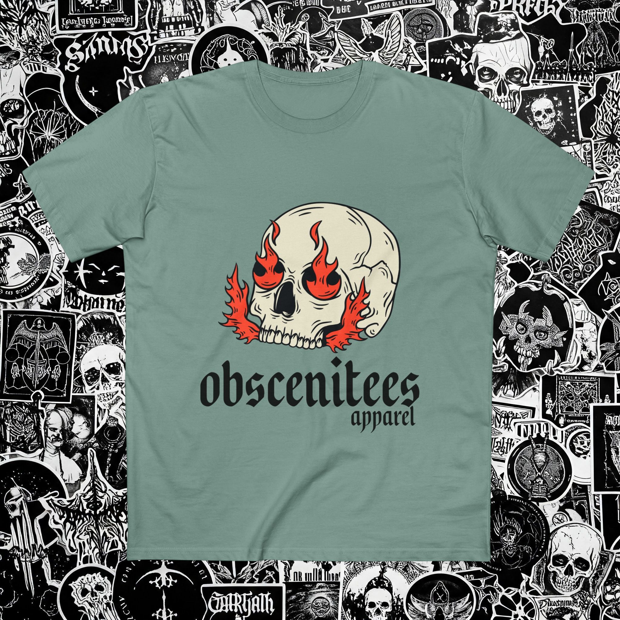 FLAMESKULL TEE