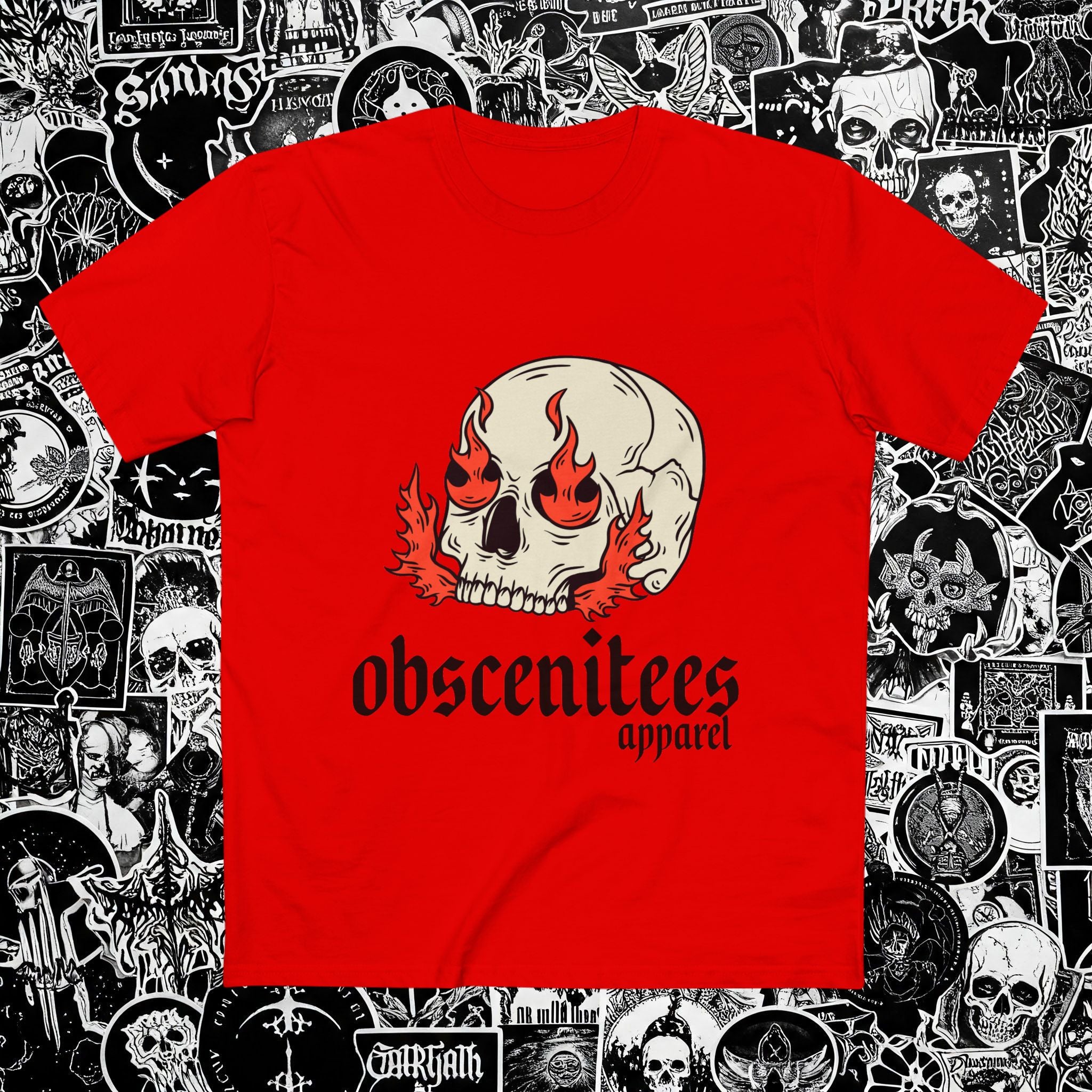 FLAMESKULL TEE