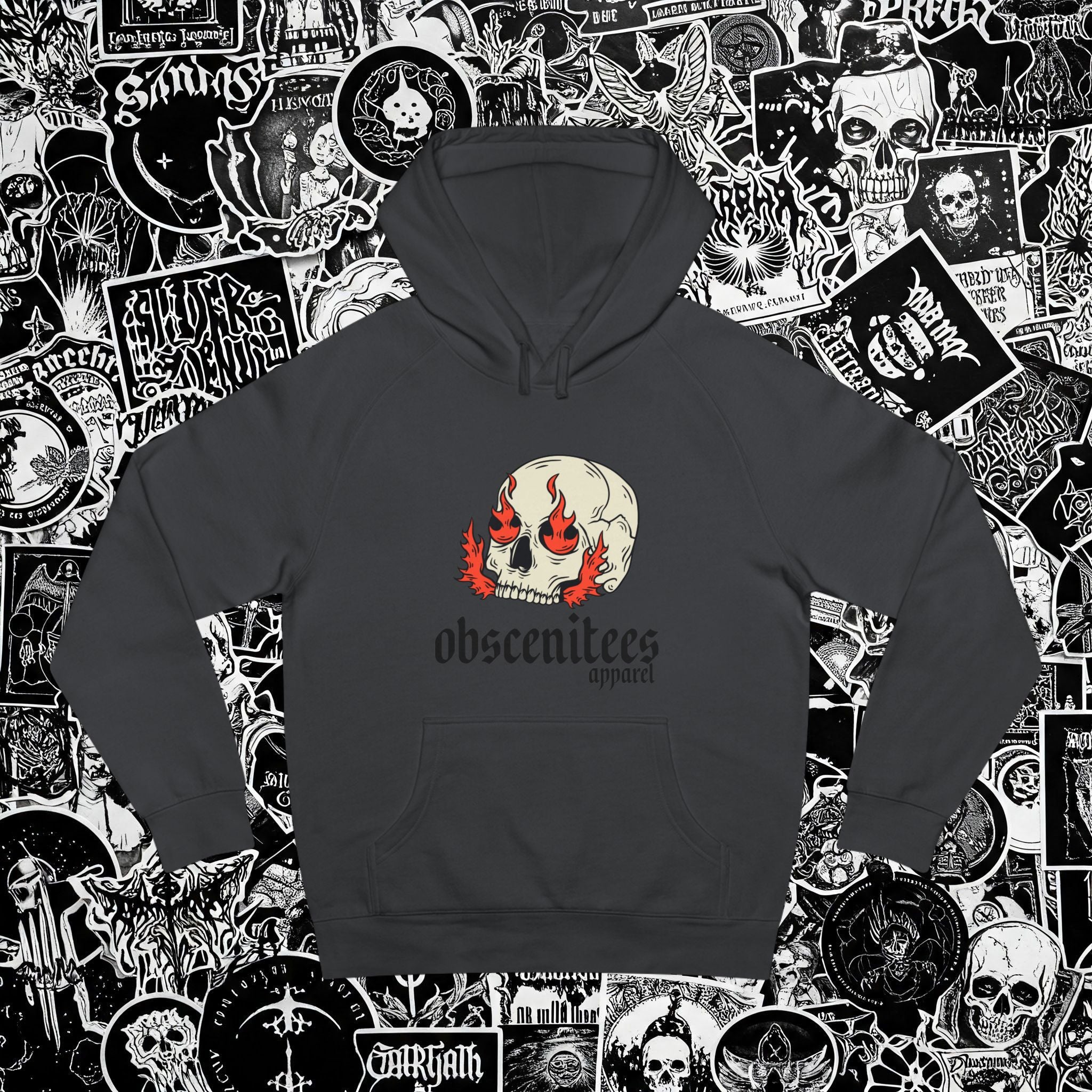 FLAMESKULL HOODIE