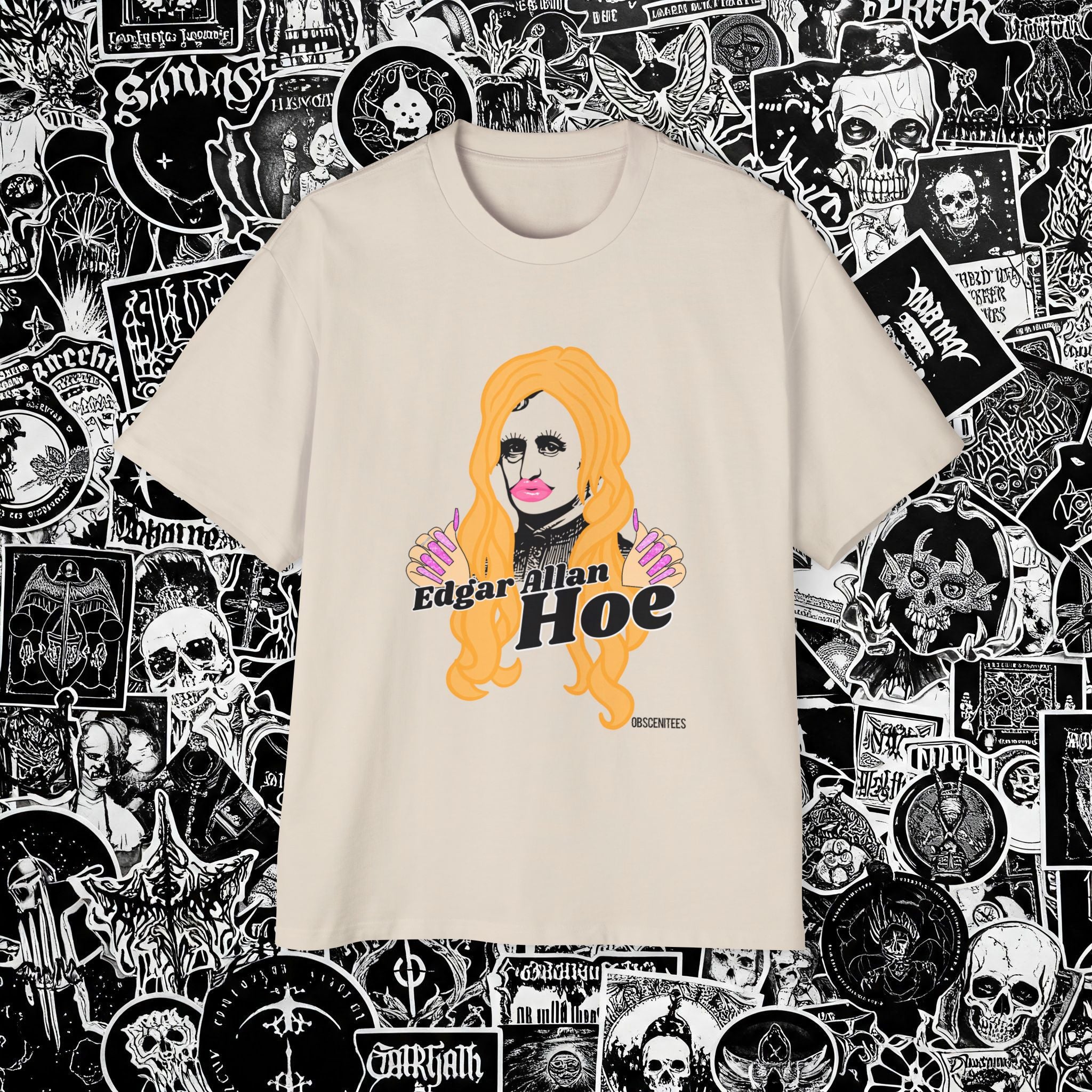 EDGAR ALLAN HOE OVERSIZED TEE