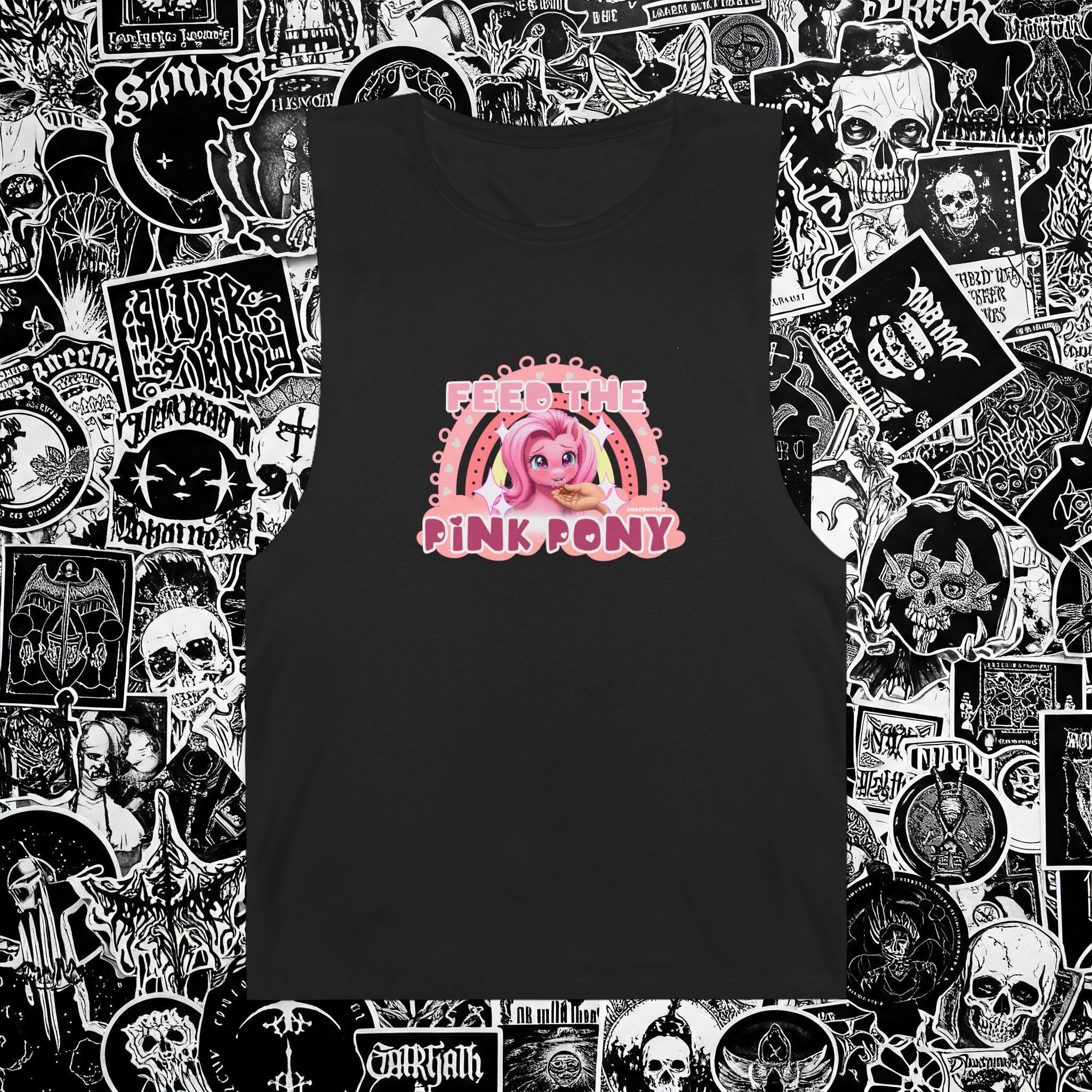 PINK PONY MUSCLE TEE