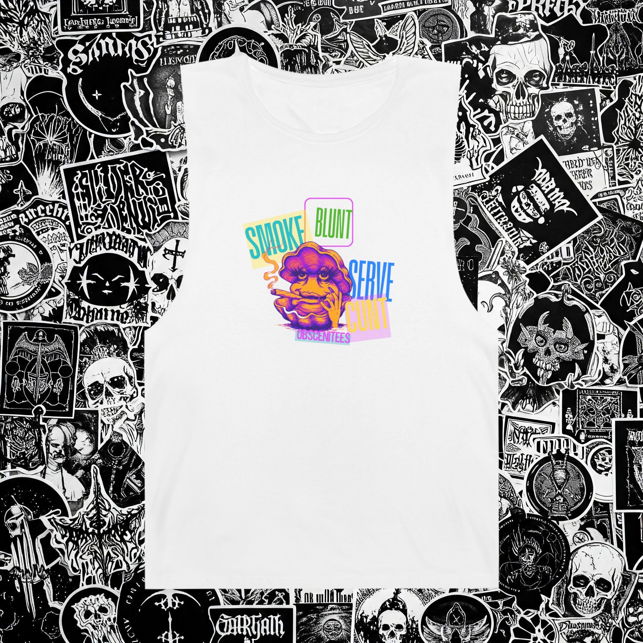 SMOKE BLUNT MUSCLE TEE