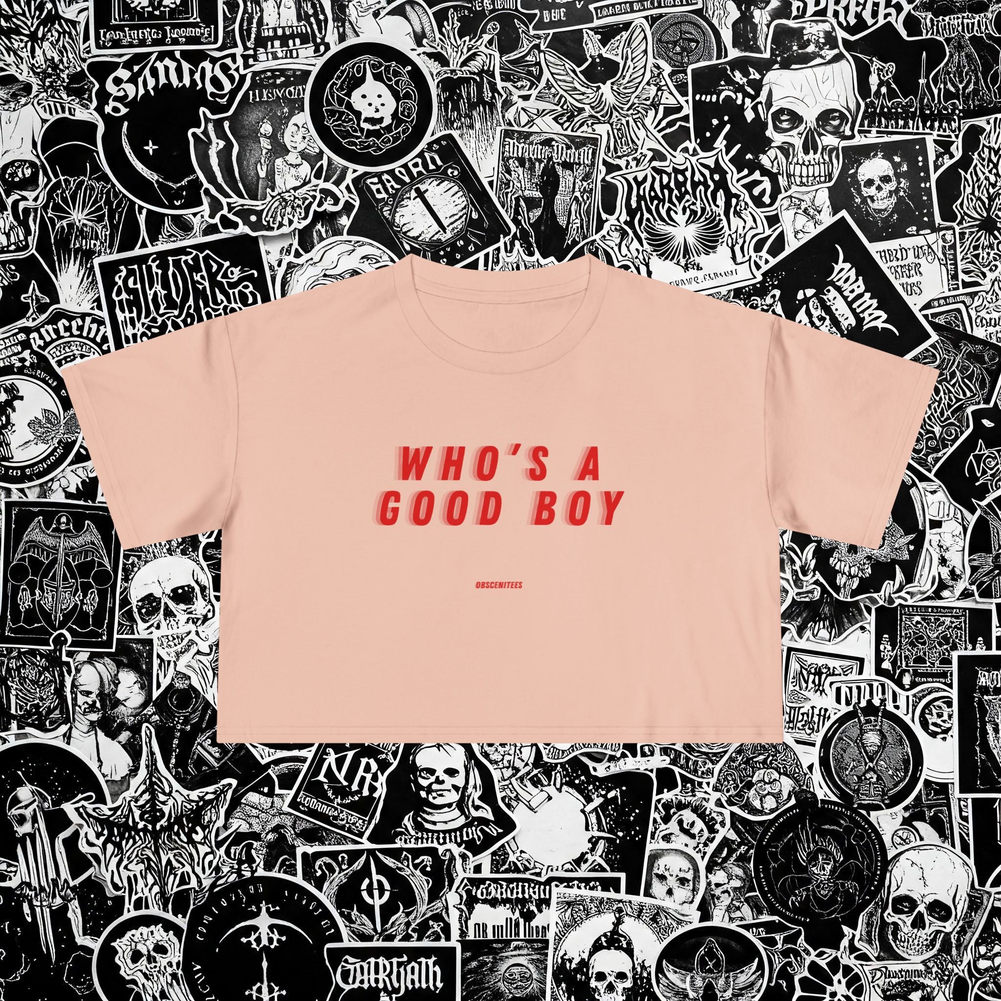 GOOD BOY CROP TEE