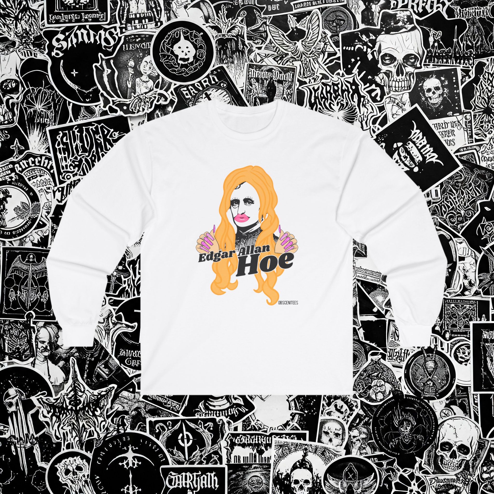 EDGAR ALLAN HOE LONG SLEEVE TEE