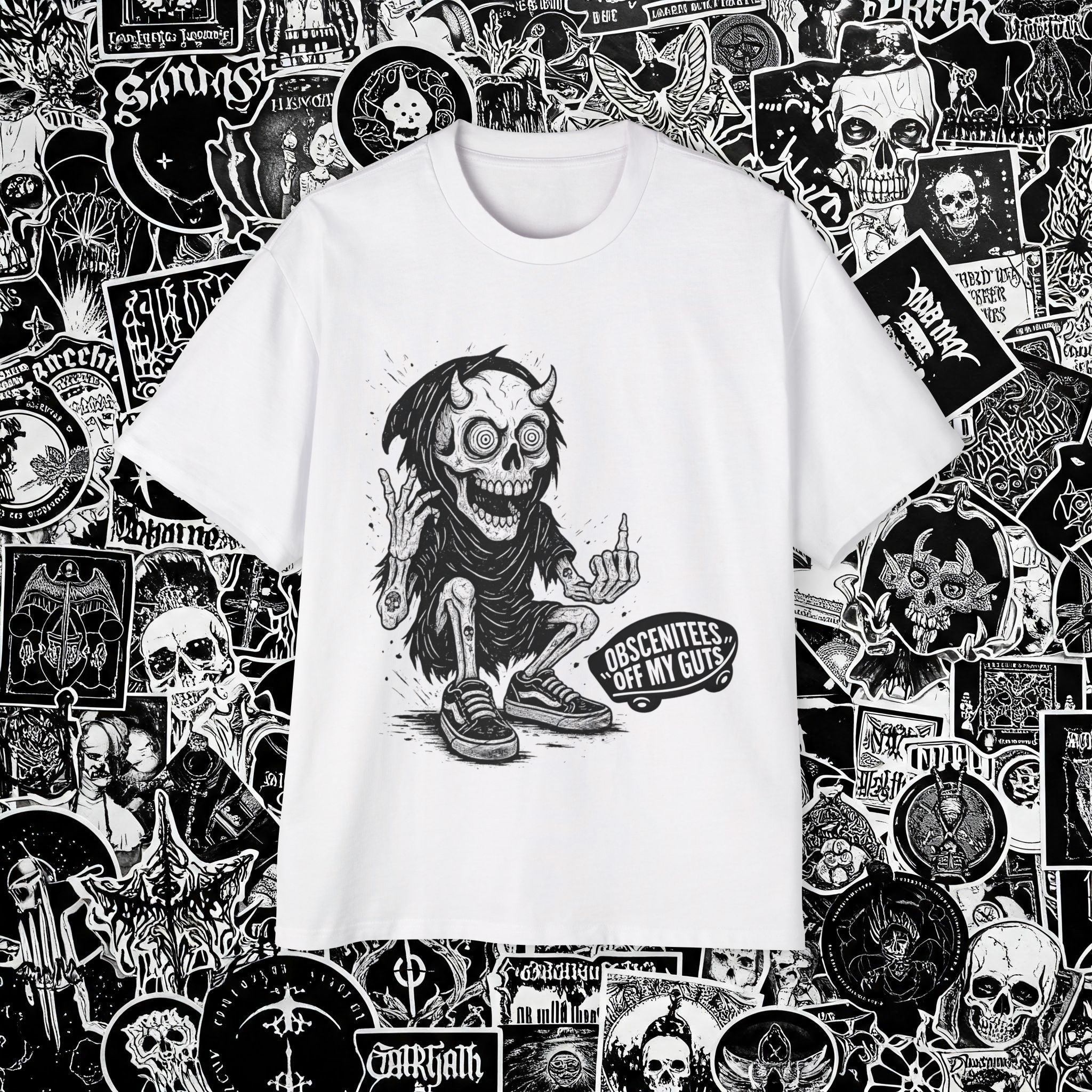 OFF MY GUTS OVERSIZED TEE