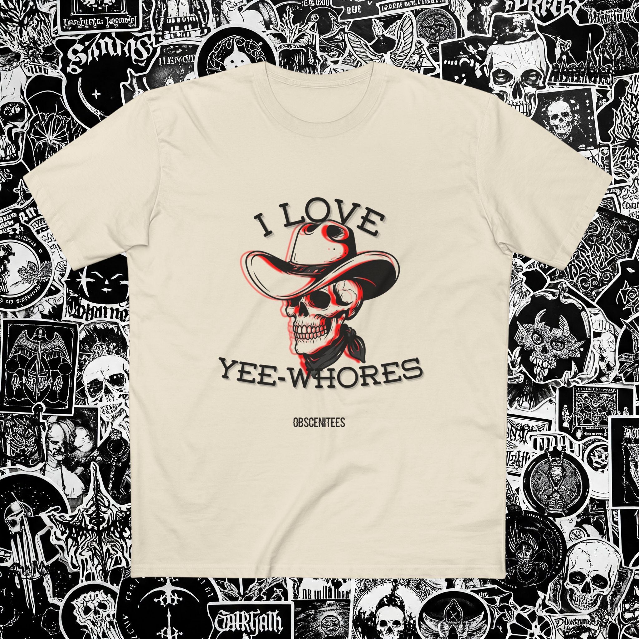I LOVE YEE-WHORES TEE