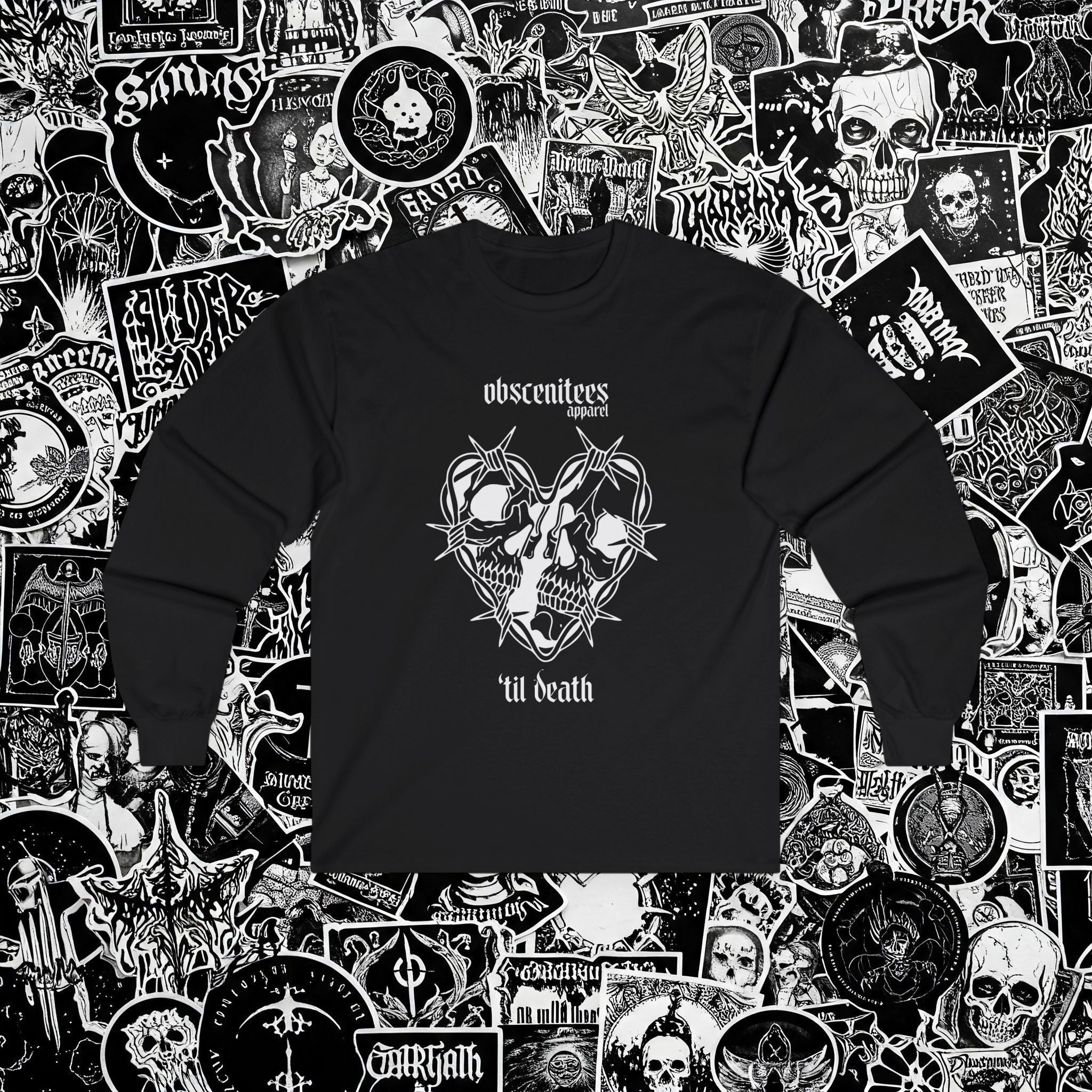 TIL DEATH LONG SLEEVE TEE