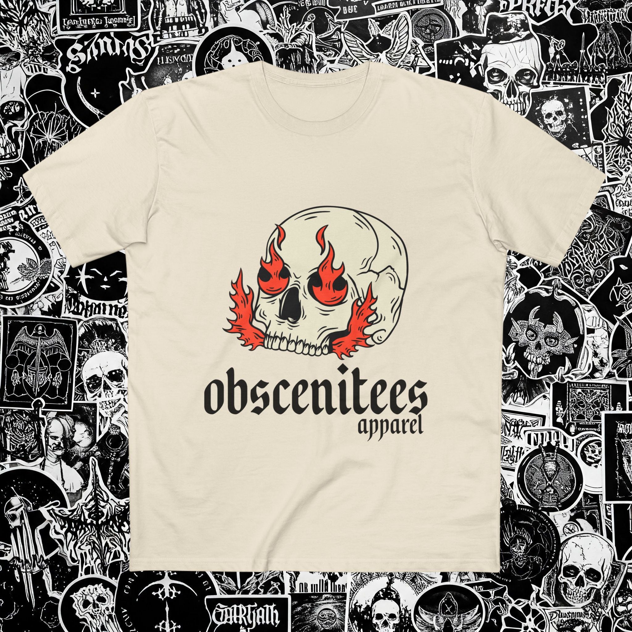FLAMESKULL TEE