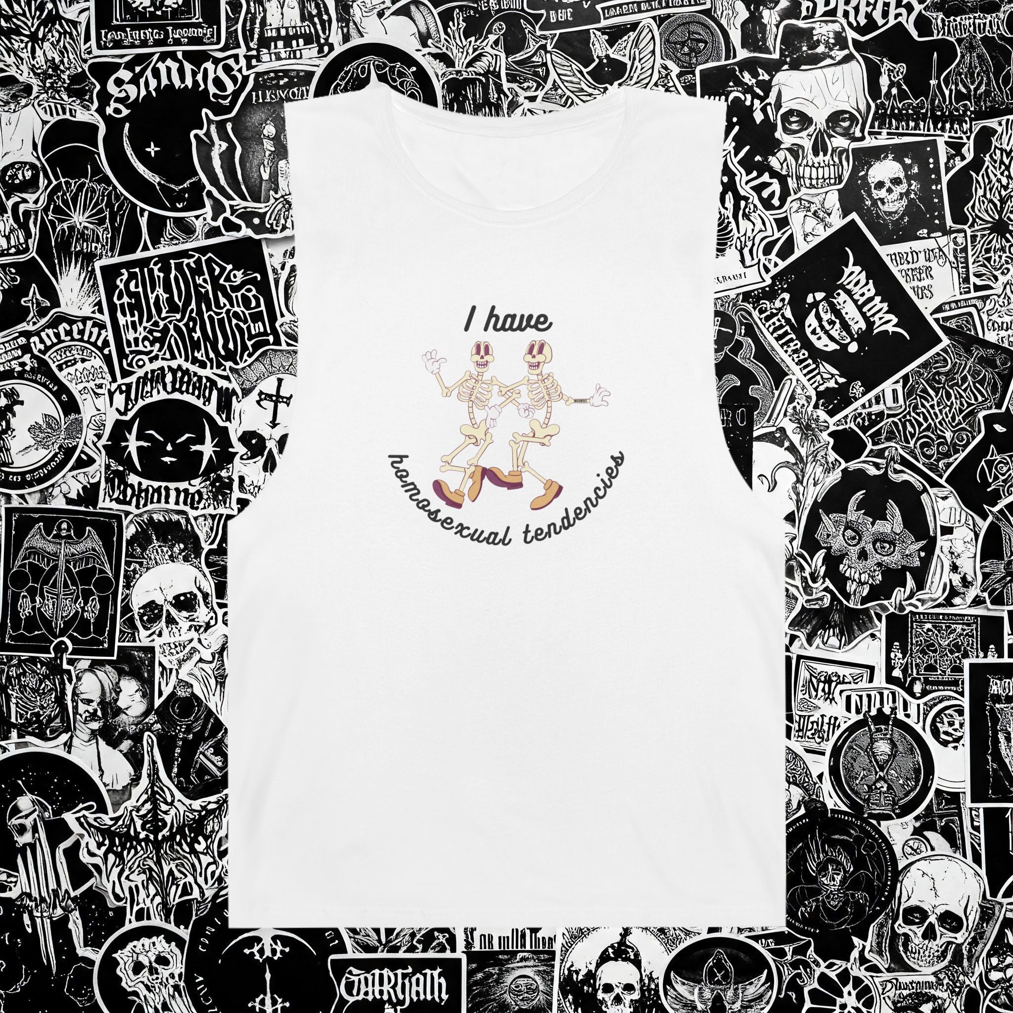 HOMOSEXUAL TENDENCIES MUSCLE TEE