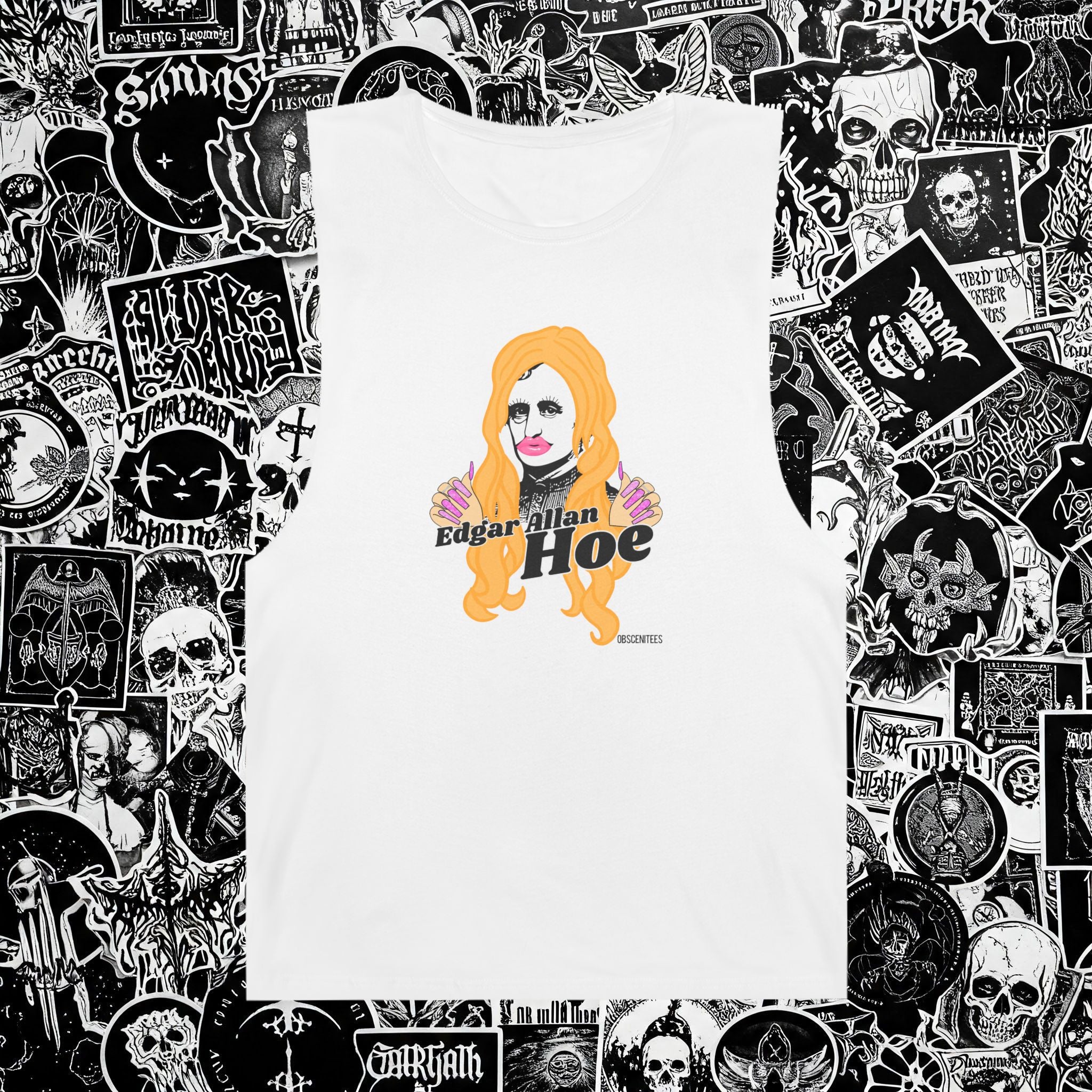 EDGAR ALLAN HOE MUSCLE TEE