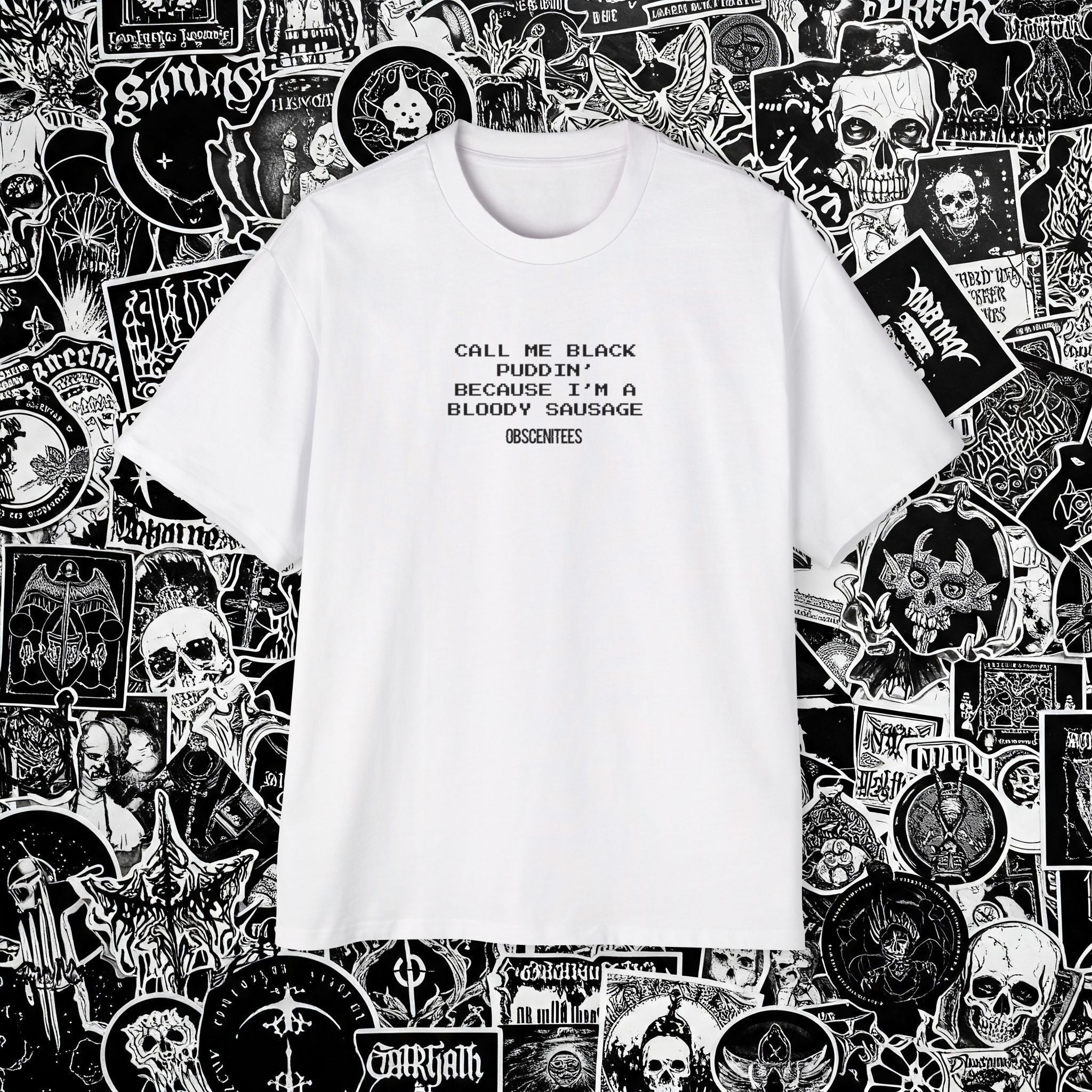 BLACK PUDDIN' OVERSIZED TEE