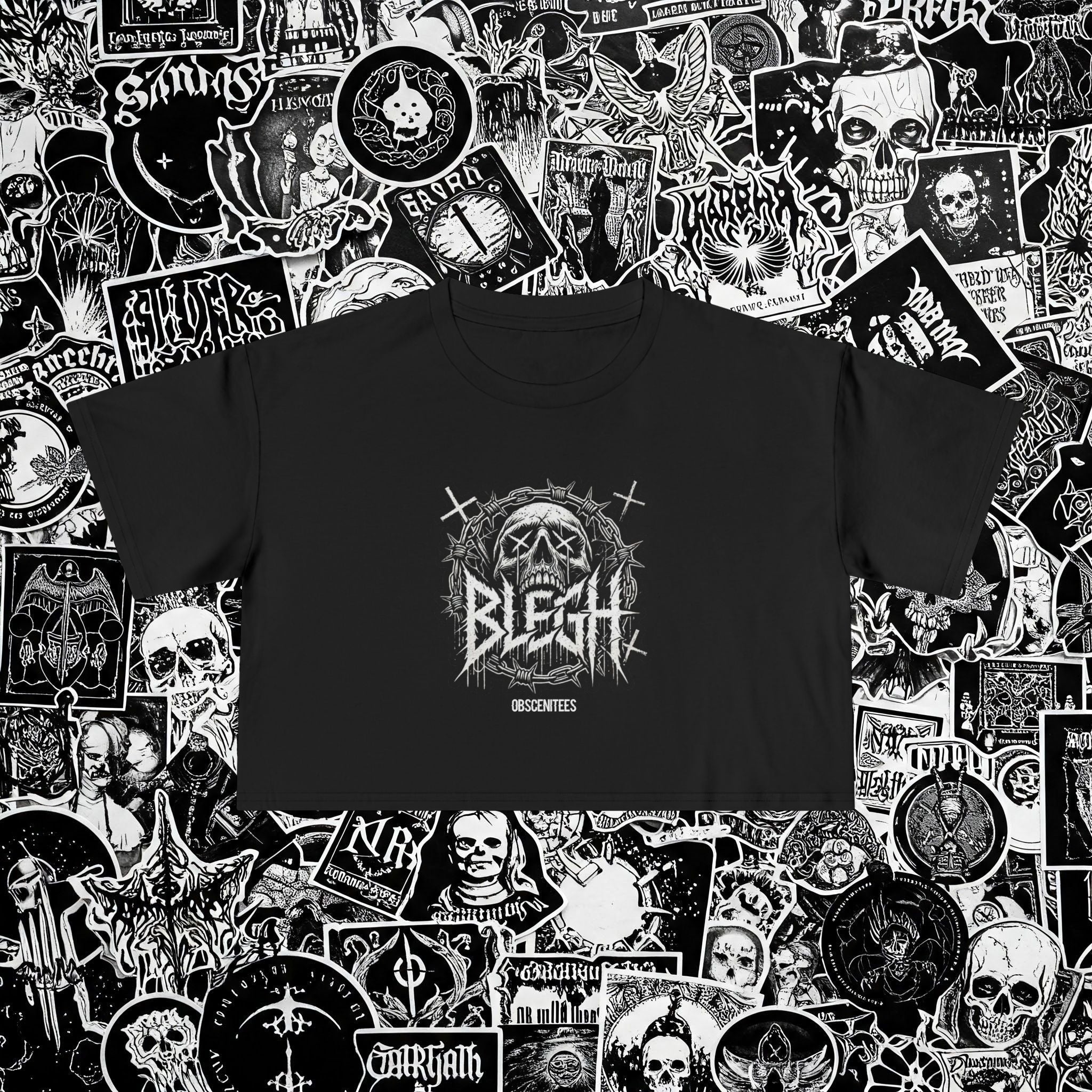BLEGH CROP TEE