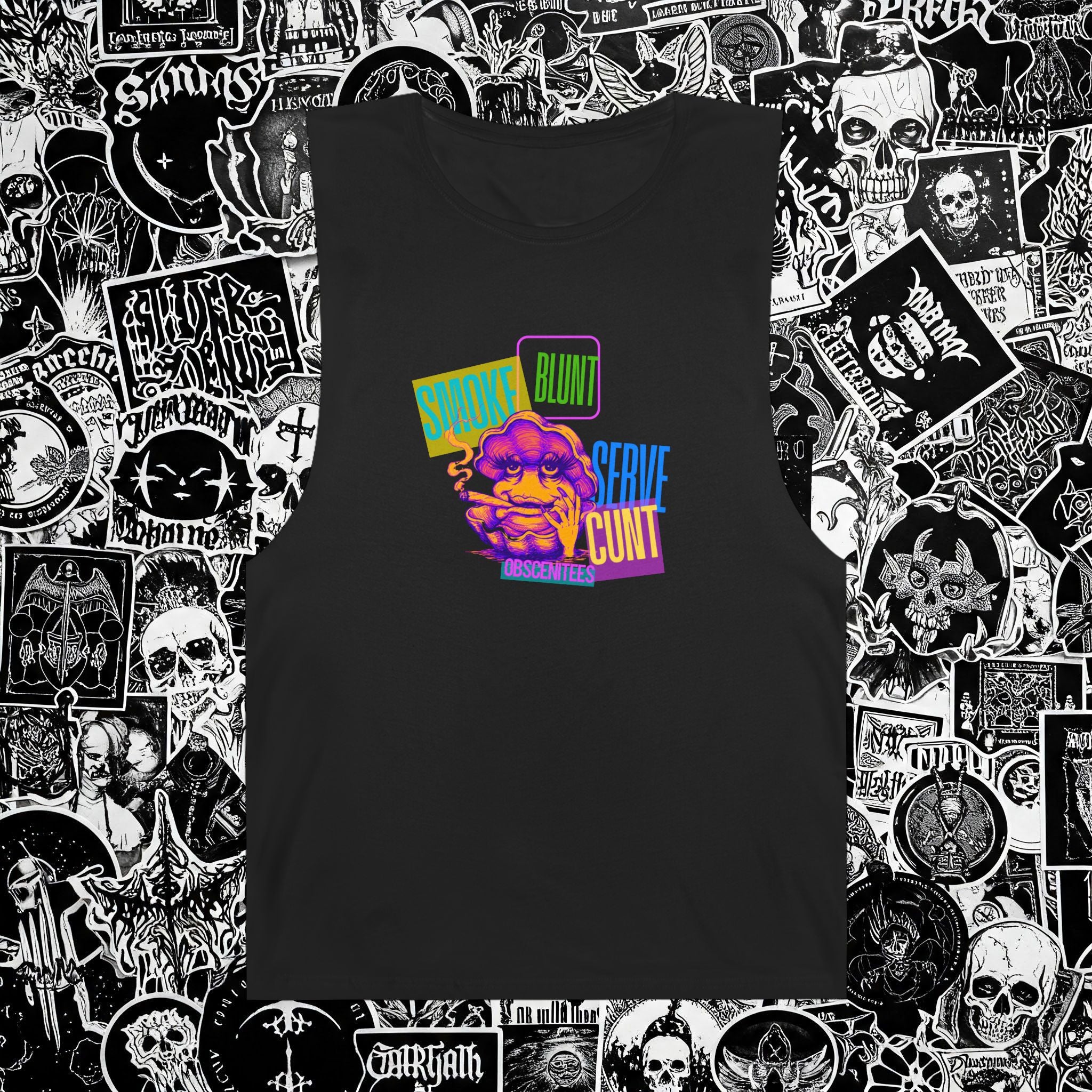 SMOKE BLUNT MUSCLE TEE