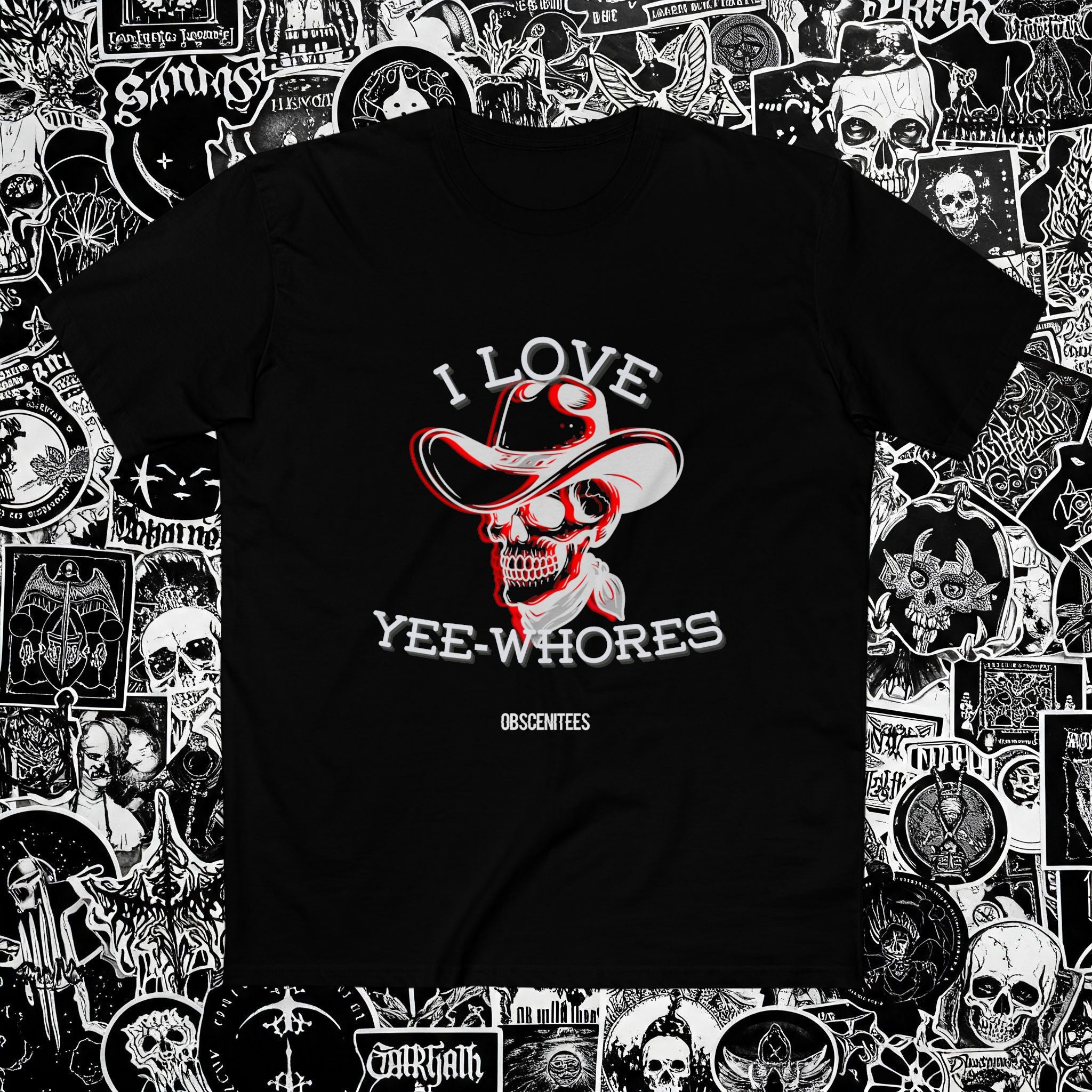 I LOVE YEE-WHORES TEE