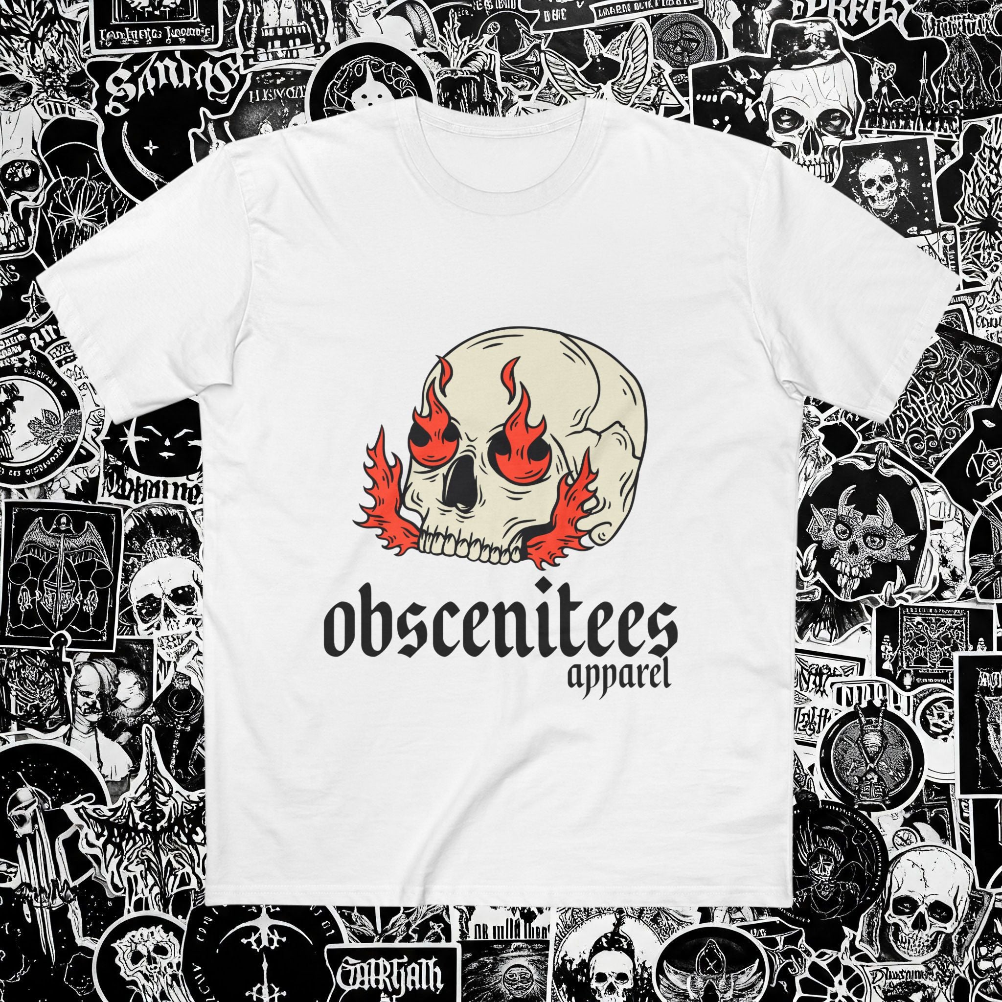 FLAMESKULL TEE