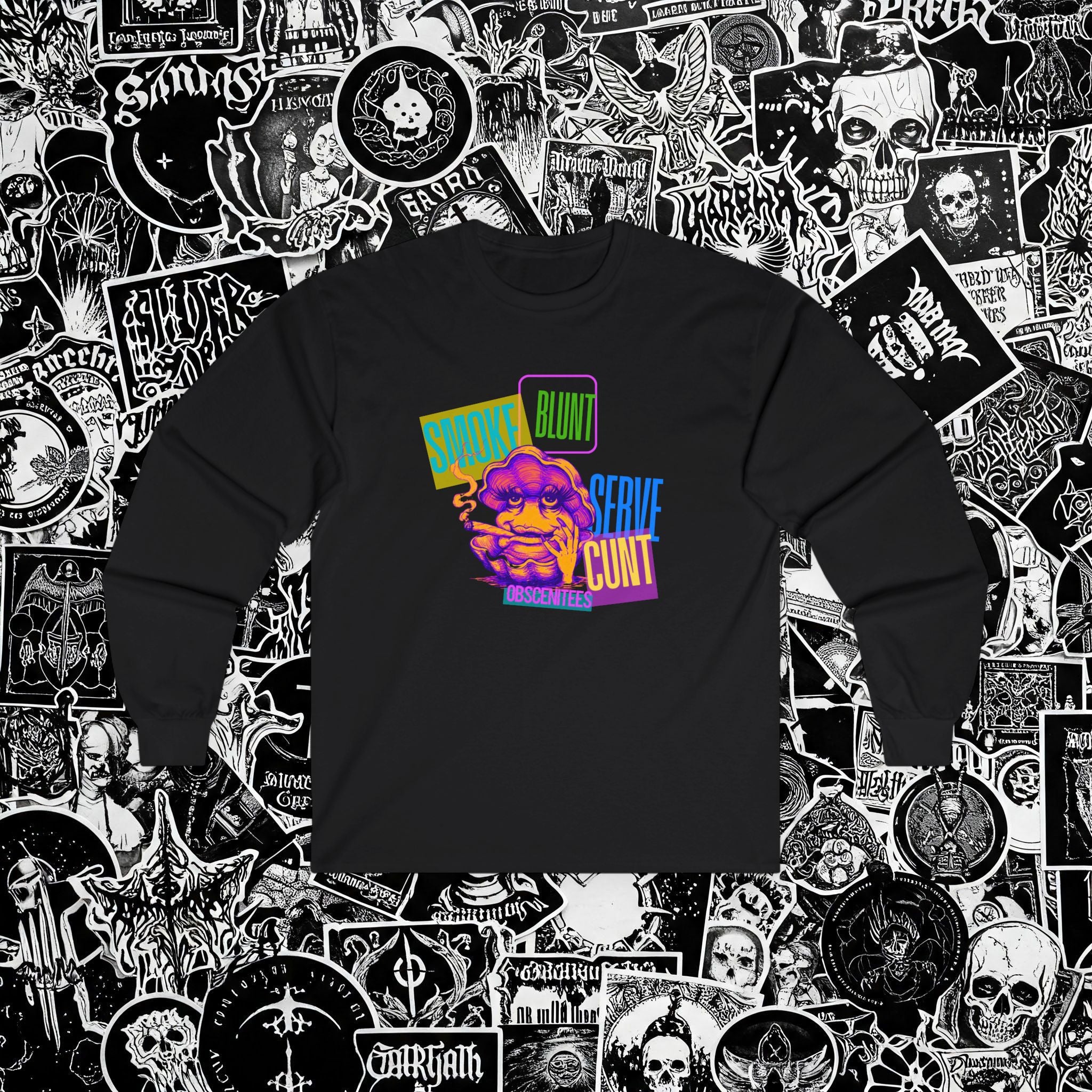 SMOKE BLUNT LONG SLEEVE TEE