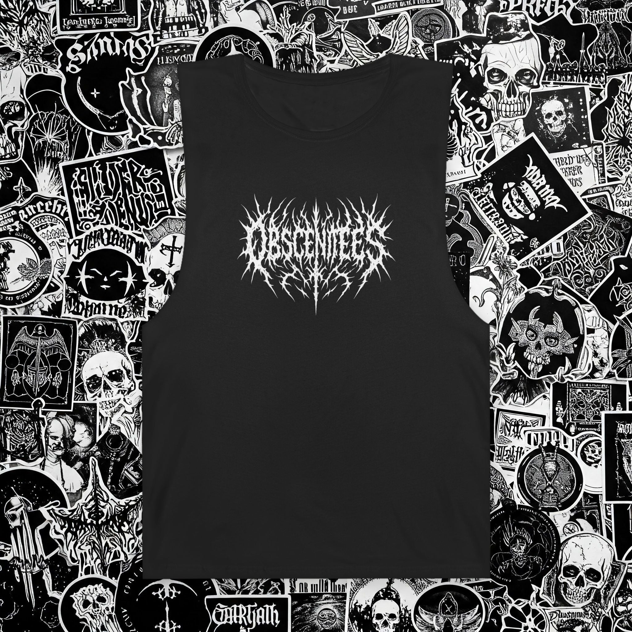DEATH METAL MUSCLE TEE